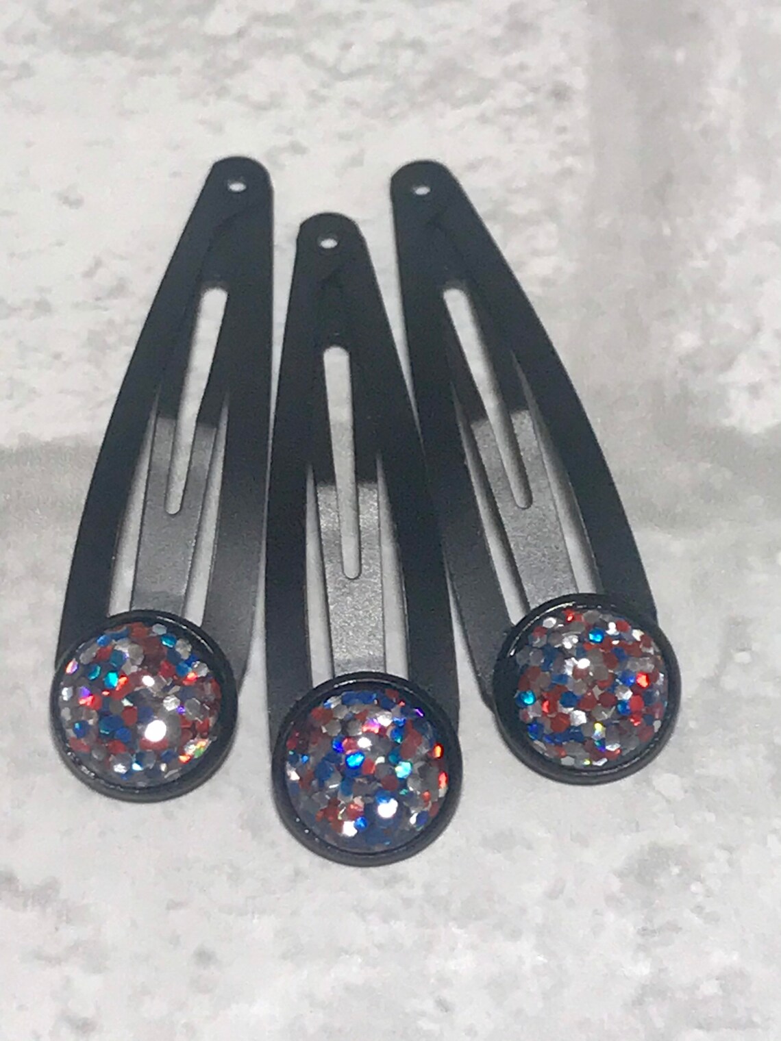 Black hair clip womens hair accessories girls hair clips Etsy