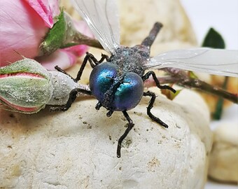 Libellenbrosche | Libelle Pin | Handgefertigte Brosche | Polymer Clay Schmuck | Insektenbrosche | Geschenke für Freunde | Libellengeschenke