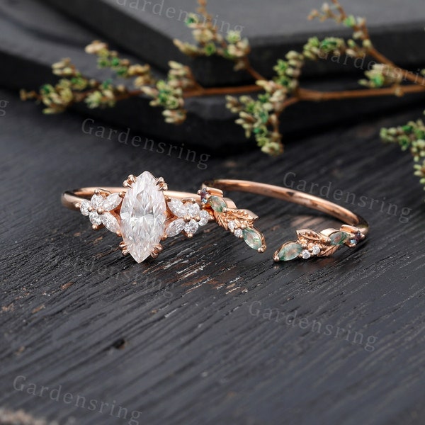 Nature Inspired Engagement Rings - Etsy