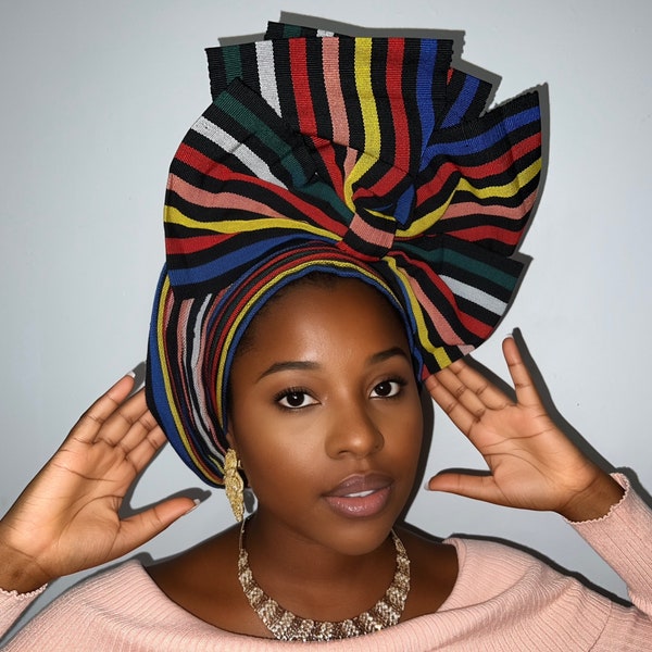 african beaded headpiece
