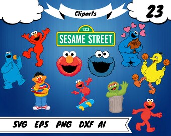 Download Elmo svg | Etsy