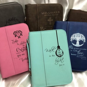 Personalized Bible Cover, Bible Cover, First Communion Gift, Christian Gift, Baptism Gift,