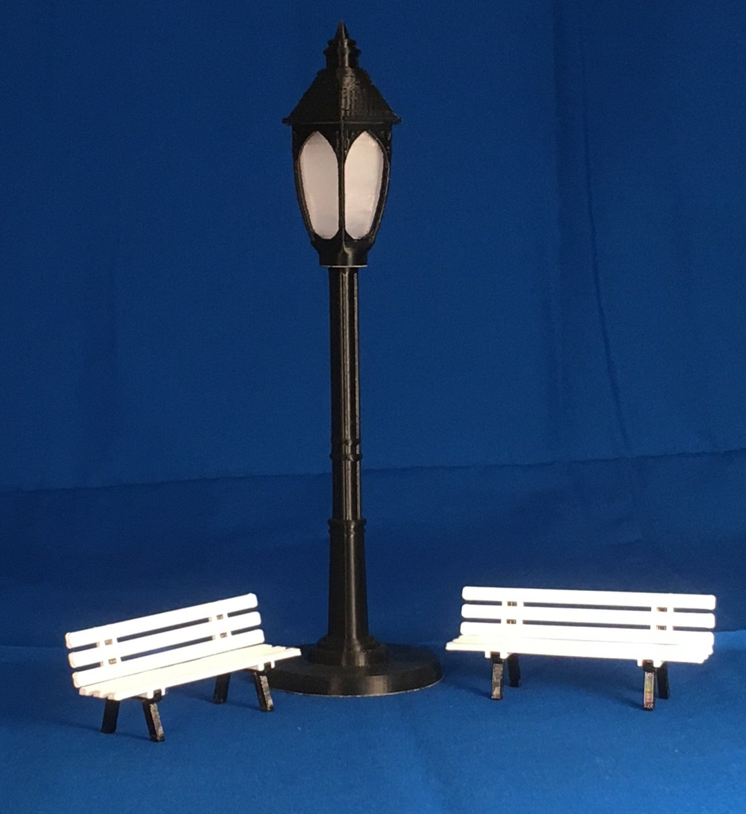 Set of 2 Scale Model Park Benches 1:20.3 Scale or Any Size Option - Etsy