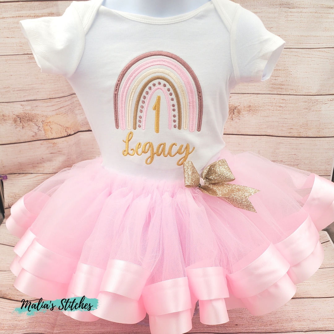 Boho Rainbow Birthday Outfit Girls 1st Birthday Outfit Nuetral boho-rainbow-birthday-outfit-girls-1st-birthday-outfit-nuetral