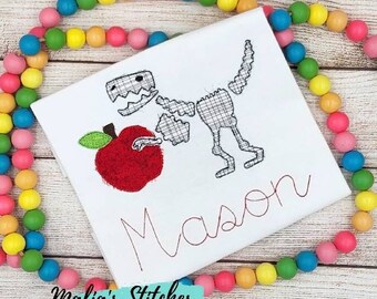 Boys Back To School Shirt, Boys First Day Of School Shirt, Dinosaur Back To School Shirt, Kindergarten Shirt, Back To School Shirt