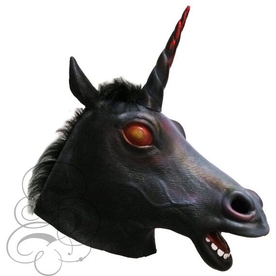 Convencional Espolvorear sistema Máscara de unicornio malvado de látex para Cosplay Halloween - Etsy España Convencional Espolvorear sistema Máscara de unicornio malvado de látex para Cosplay Halloween - Etsy España