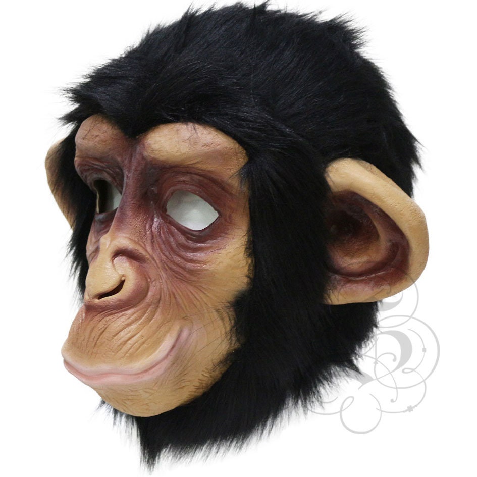 Second Life Marketplace - Chimpanzee Monkey Head - Mesh - Monkeymo