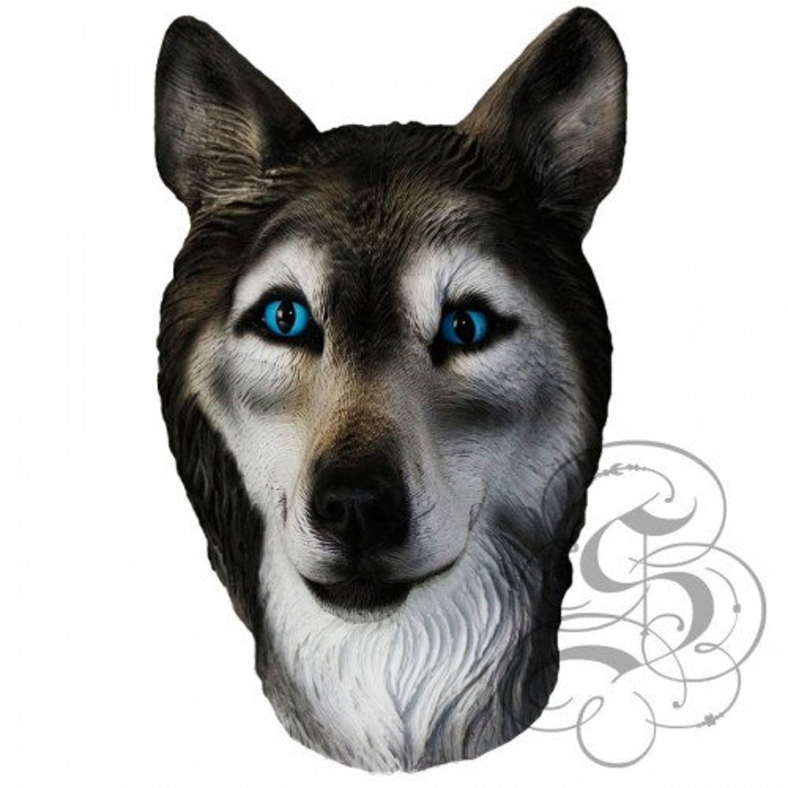 Deluxe Latex Realistic Animal Wolf Mask for Cosplay Halloween Etsy UK