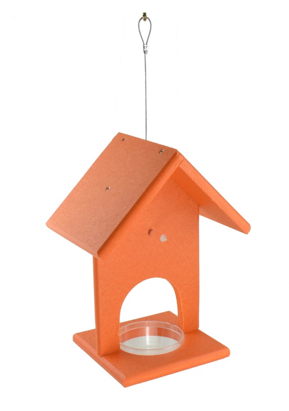 Poly Baltimore Oriole Fruit Jelly Hanging Bird Feeder Handmade Etsy