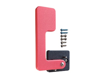 HDPE Poly Mailbox Replacement Flag Kit – Screw & Bolt or Adhesive Mount – Weatherproof Outdoor Mailbox Flag
