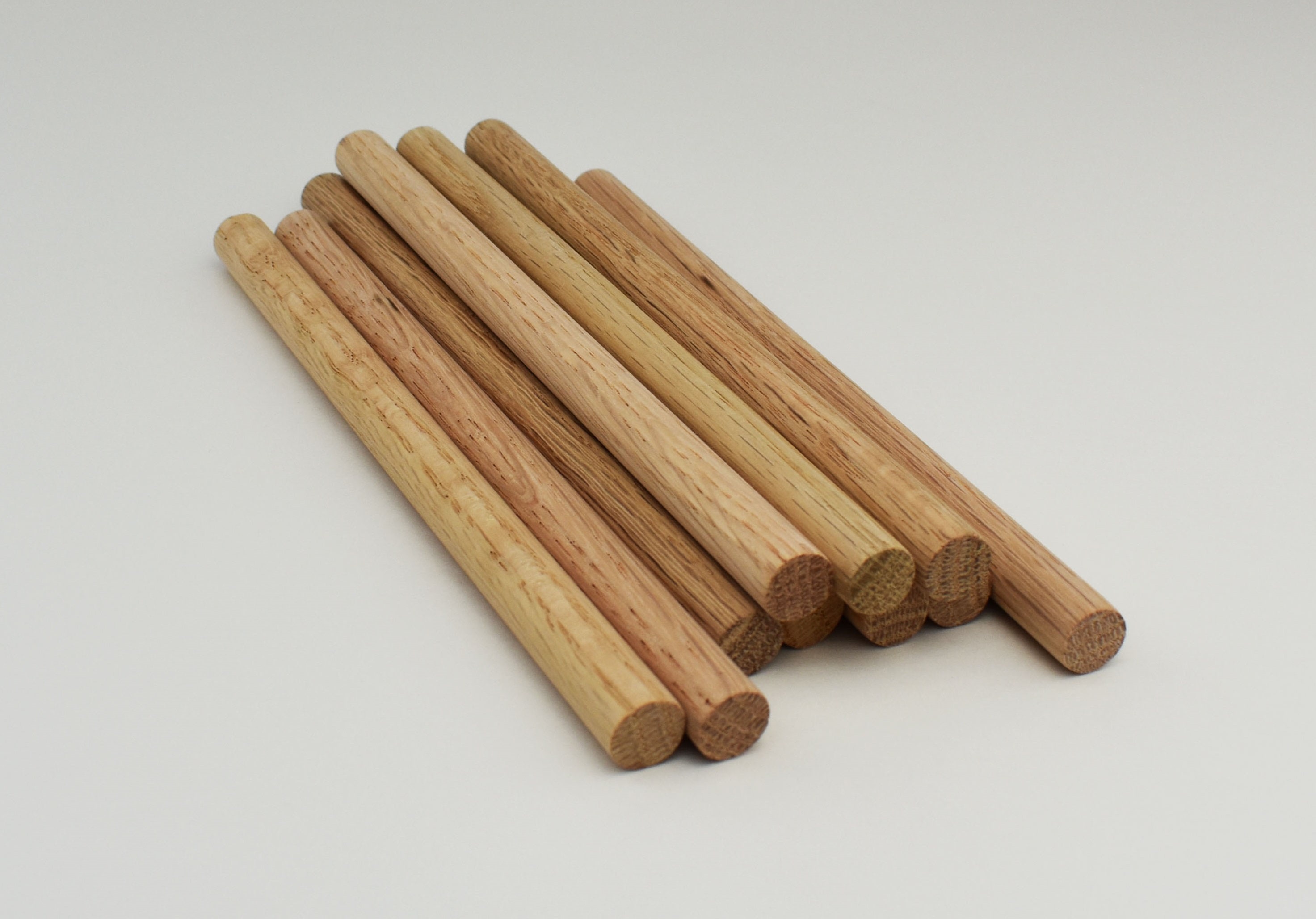 1/2 Inch Diameter by 36 Inch Length Natural Wood Dowels, NO BARCODE  STICKERS on Dowels