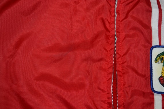 RARE 70s Ford Mustang Cobra Racing Jacket Large Vintage 80s