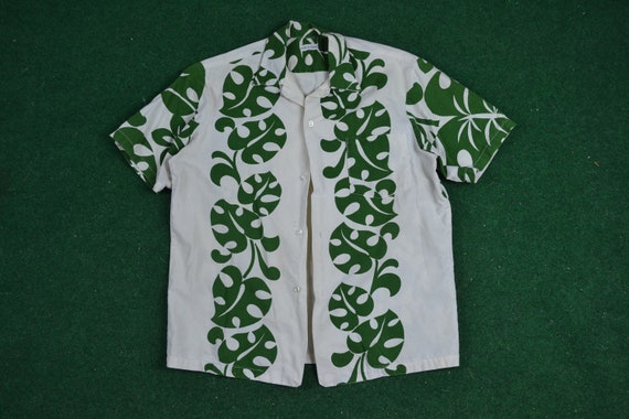 1950s 60s Hawaiian Classic Tee Shirt Rare Vintage