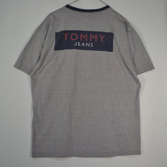 tommy jeans big logo t shirt