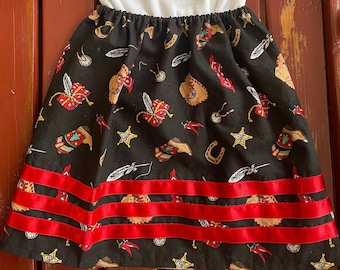 Child’s Authentic Native Made Onesie Ribbon Skirts; 24 Month Kids