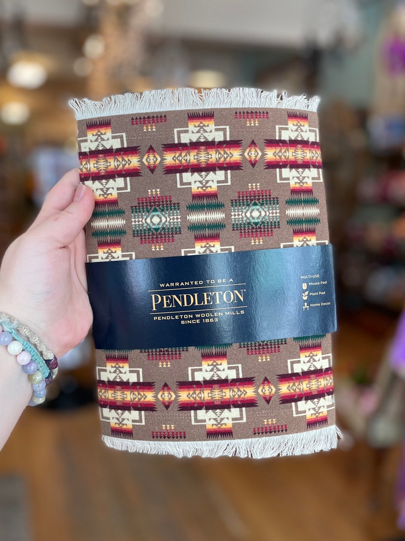 Pendleton Design Mouserugs; Non-slip Mousepads, Plant Pads - Etsy