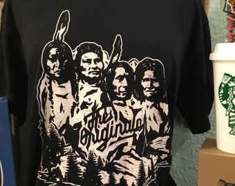 Native Rushmore t-shirt; The Originals; NTVS