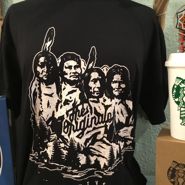 Native Rushmore t-shirt; The Originals; NTVS