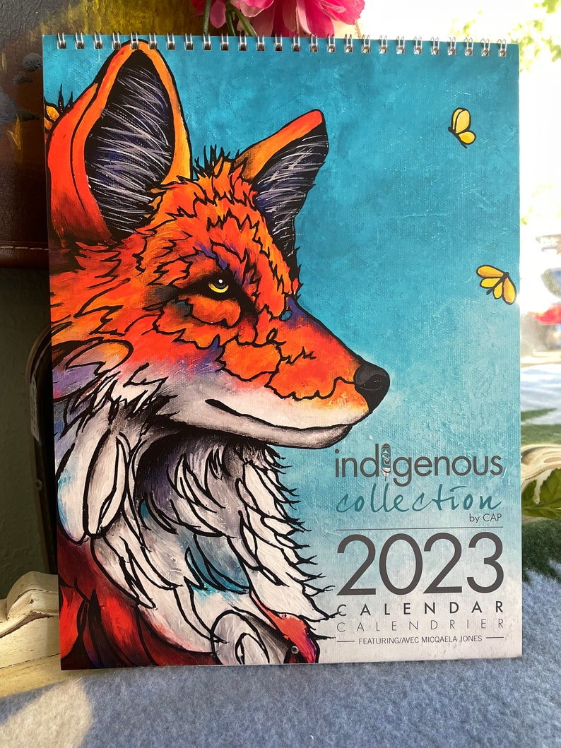 Indigenous Collection 2023 Calendar Wirebound Large Wall Etsy New