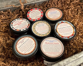Medicine Grizzly Herbs Native Made Herbal Balm: Plant Based Skincare, 4 oz; Red Root
