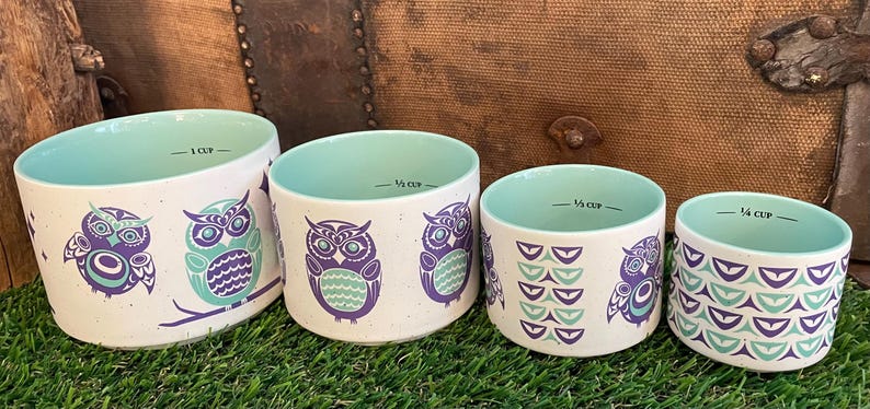 Native Northwest Ceramic Measuring Cups - Thumbnail 2