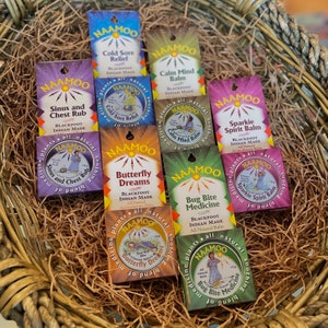 Authentic Native Made Balms for Children; Naamoo; Blackfeet Made: Red Root