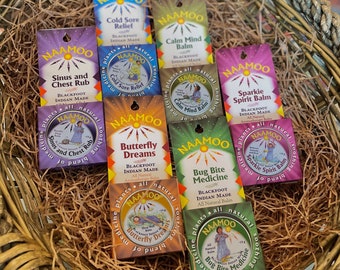 Authentic Native Made Balms for Children; Naamoo; Blackfeet Made: Red Root