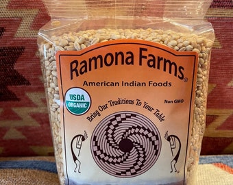 White Sonoran Wheat Berries; American Indian Foods; Made on the Gila River Reservation