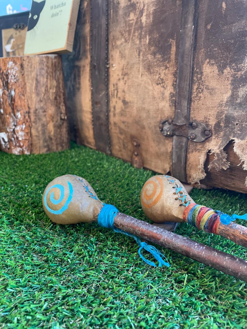 Authentic Native Made Gourd Rattles - Etsy