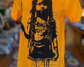 Every Child Matters Shirt by the NTVS; Orange Shirt; Native Designed/Native Produced