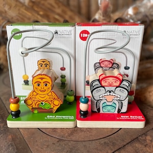 Stacking Animal Bead Maze from Native Northwest