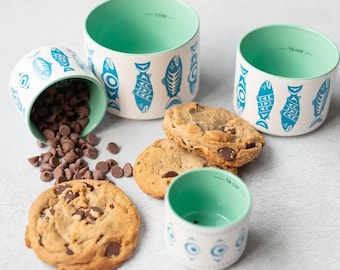 Native Northwest Ceramic Measuring Cups