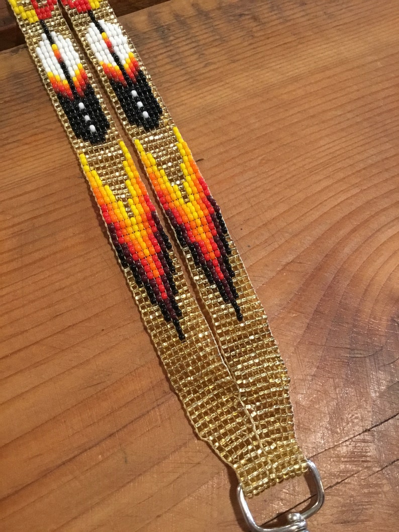 Loom Beaded Lanyard Indigenous Made Etsy