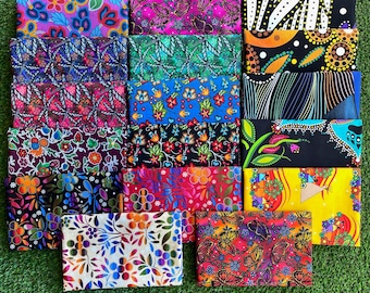 Indigenous Designed Cotton Fabric; Sold By the Yard; Cut to Order