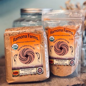 pinole de maïs; Aliments amérindiens ; Réserve de la rivière Gila ; Nourriture autochtone