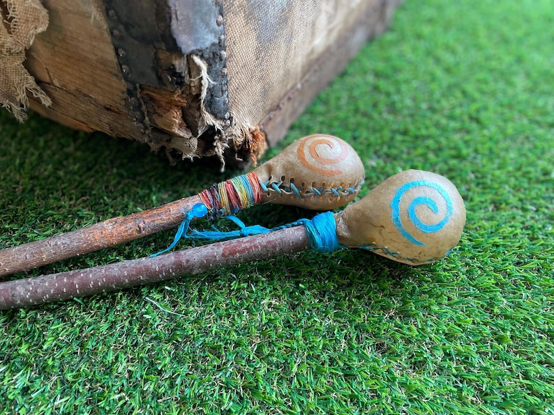 Authentic Native Made Gourd Rattles - Etsy