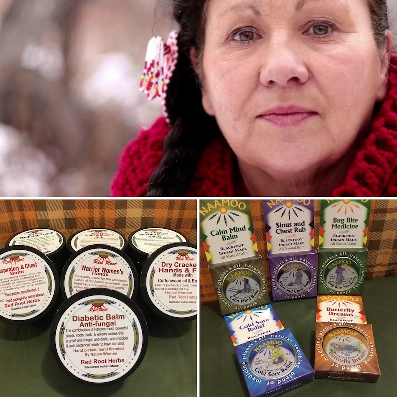 Authentic Native Made Balms for Children; Naamoo; Blackfeet Made: Red Root image 8