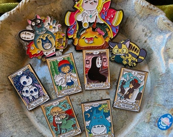 Ghibli Studio Design Enamel Pins