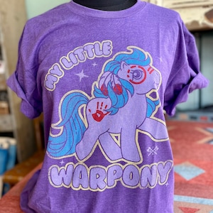 NTVS My Little War Pony; Native T-shirt; Designed by Steven Paul Judd