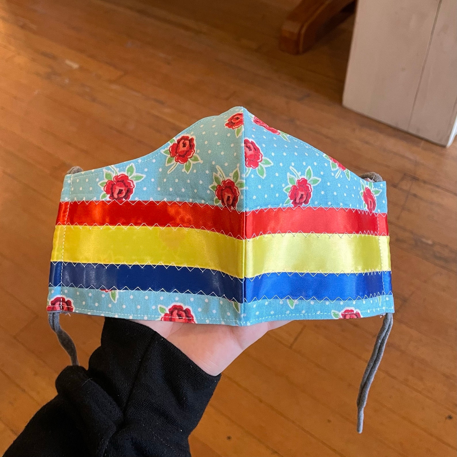 Ribbon Masks Handmade by Danielle Killsback Native Made Masks Etsy