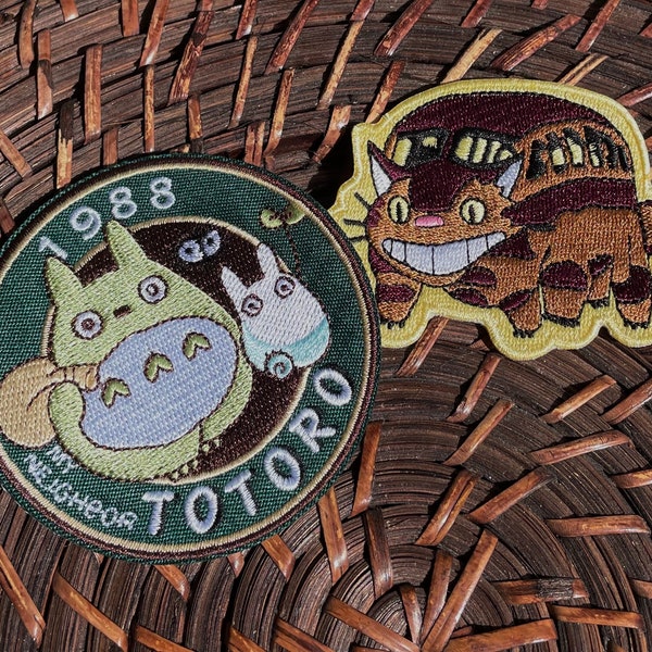 Ghibli Studio Design Iron-On Patches