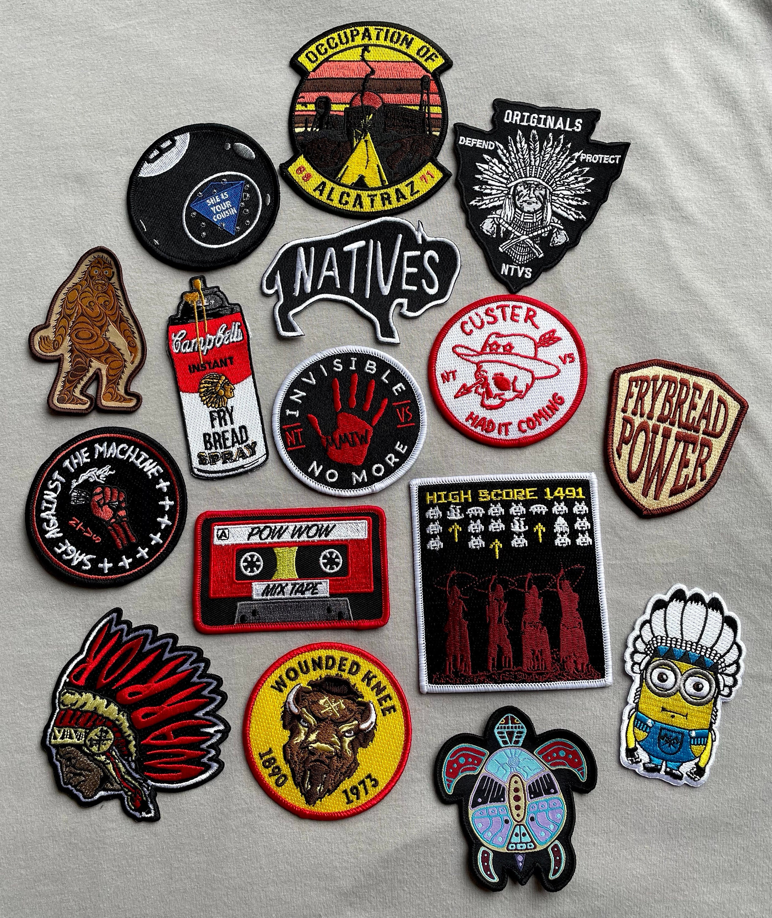 Custom Embroidered Patches, No Minimum