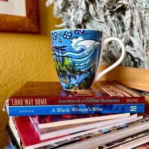 Western Geschichts-Memirbuch-Bundle mit Adler-Tasse: Amerikanische Geschichte