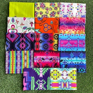 NEW DESIGNS! Native Designed Cotton Fabric by 49 Dzine; Cut to Order