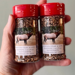 Montana Steak & Game Seasoning: Hand-Blended Organic Spices
