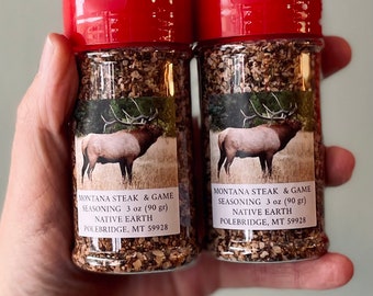 Montana Steak- und Wild-, Fisch- und Geflügelgewürz; Native Earth Bio-Würze