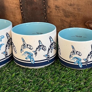 Misurini in ceramica nativa del nord-ovest