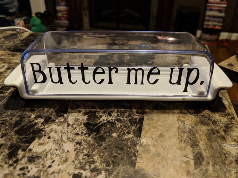 Butter dish.. Funny and Customizable Etsy