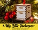 My Little Beekeeper Original Beehive Ornament, Mini Hive, Christmas Bee Gift, Beekeeping gift, Wood holiday stocking stuffer 