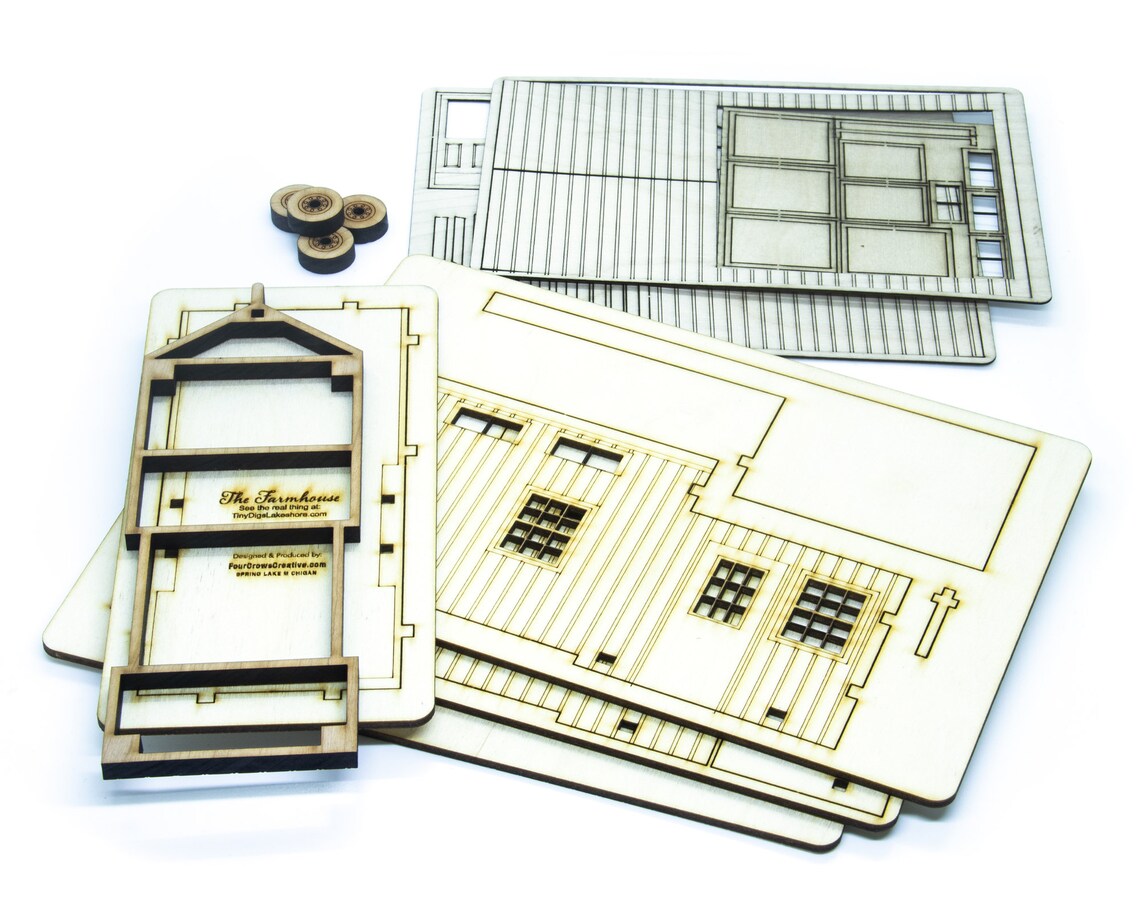Tiny Home Model Kit - Etsy